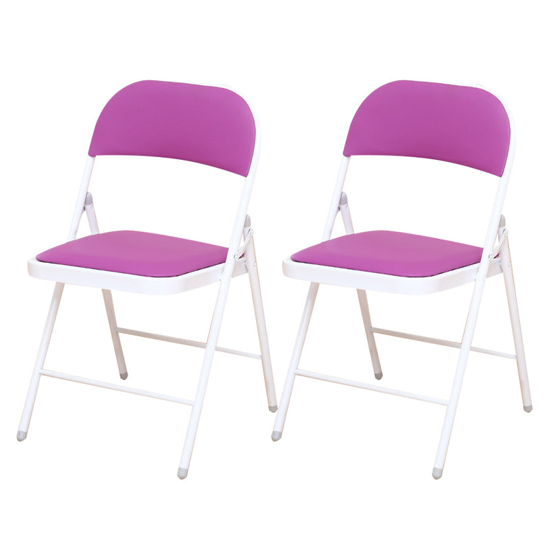 Modern Style Side Chair Open Back Folding Indoor Dining Chair