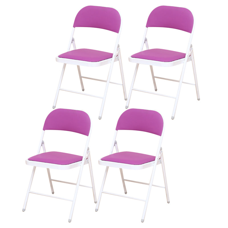 Modern Style Side Chair Open Back Folding Indoor Dining Chair