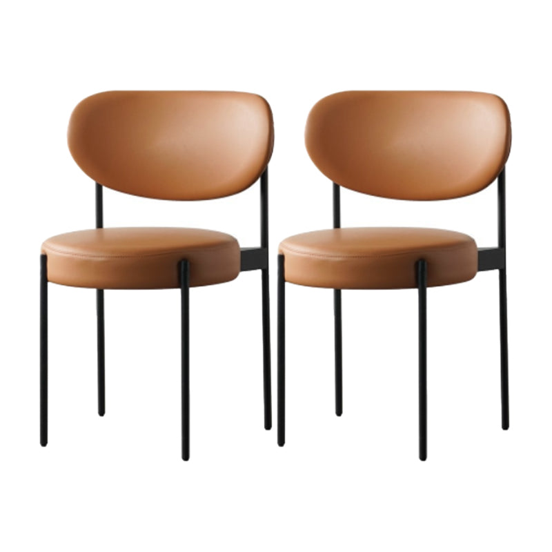 Modern Style Side Chair Open Back Dining Chair for Dining Room