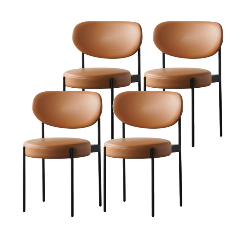 Modern Style Side Chair Open Back Dining Chair for Dining Room