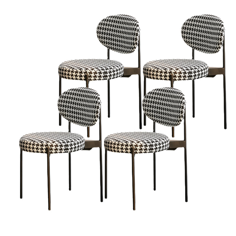 Modern Style Side Chair Open Back Dining Chair for Dining Room