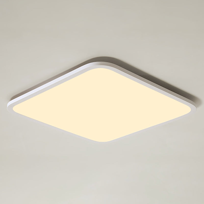Modern Style Square Shade Ceiling Lamp Metal 1 Headed Ceiling Lighting for Restaurant