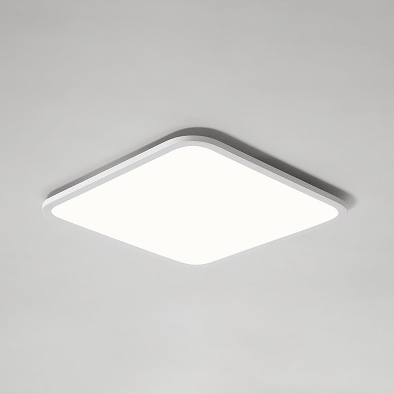 Modern Style Square Shade Ceiling Lamp Metal 1 Headed Ceiling Lighting for Restaurant