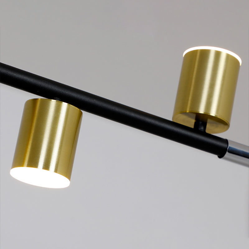 Contemporary Style Cylinder Island Lighting  Metal Island Light Fixtures