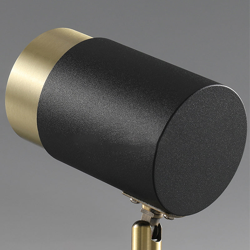 Contemporary Style Cylinder Island Lighting Ideas Metal Island Light Fixtures in Black