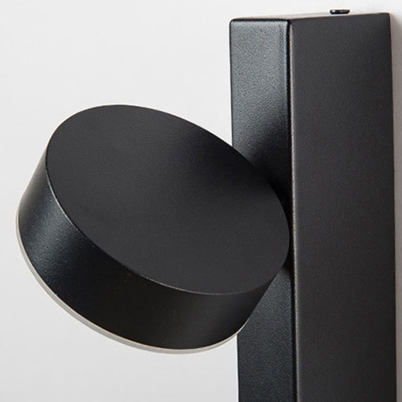 Metal Cylinder Wall Mounted Lamps Modern Style 1 Light Wall Lighting Fixtures