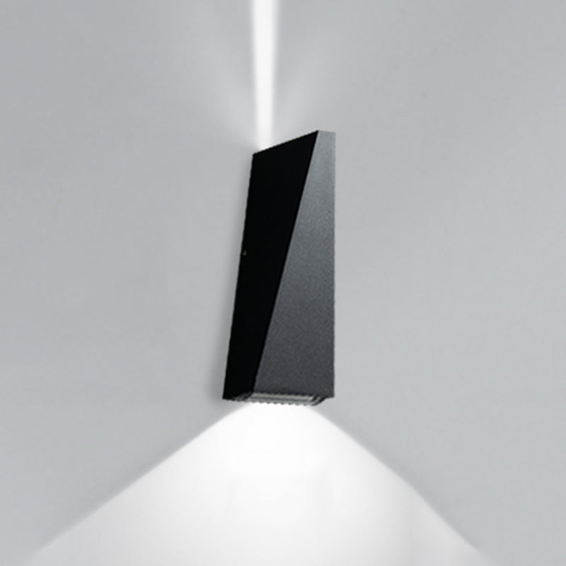 Contemporary Style Geometric Wall Mounted Lamps Metal Multi Lights Wall Washer Sconce