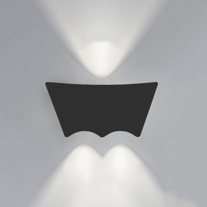 Contemporary Style Geometric Wall Mounted Lamps Metal Multi Lights Wall Washer Sconce