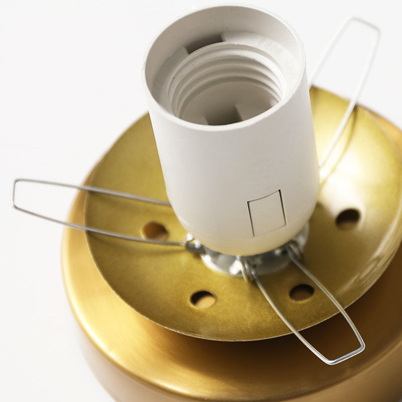 Modern Style Wall Mount Light 1-Light LED Wall Sconce Light with Glass Shade for Bedside