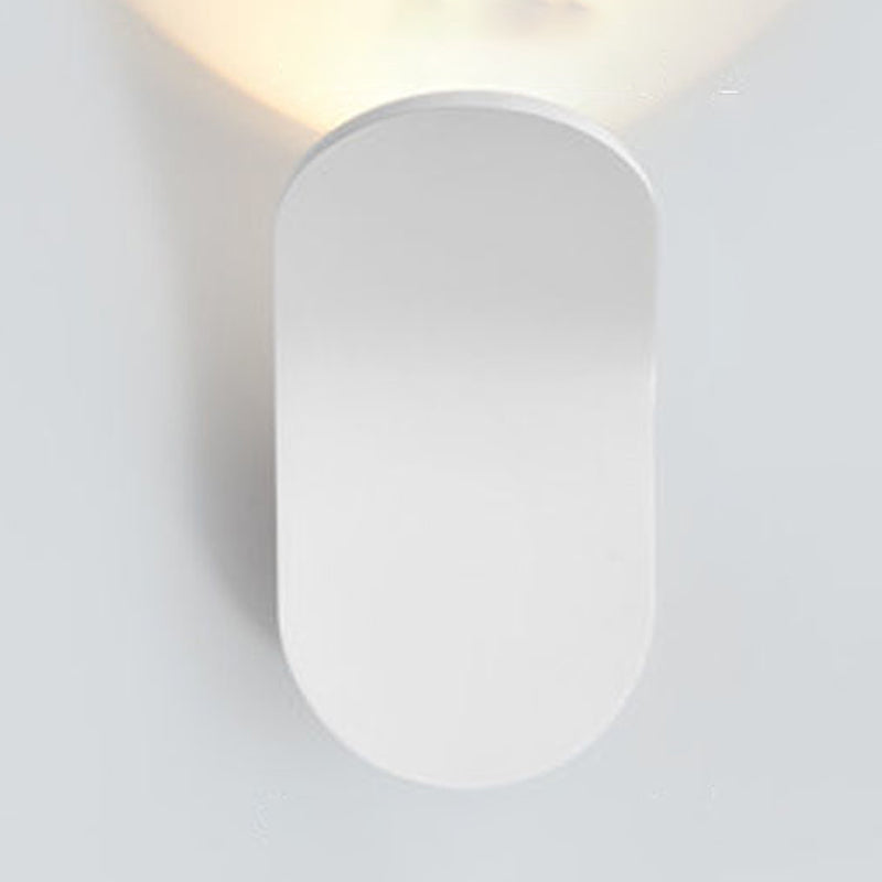 Modern Style Unique Shape Wall Sconce Metal 1 Light Sconce Light for Living Room