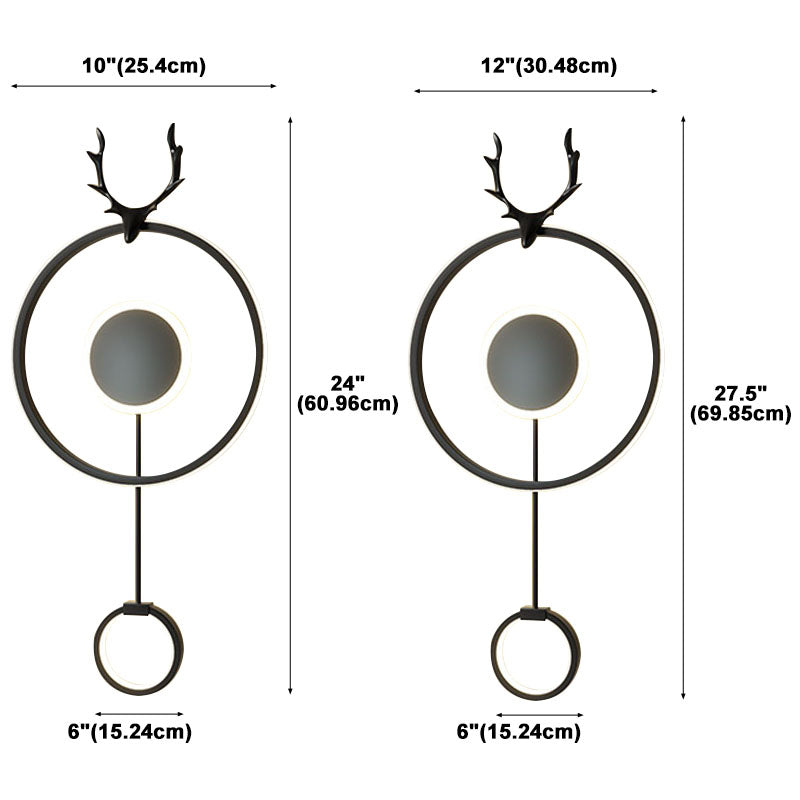 Modern Style Wall Mount Light LED Wall Sconce Light with Silica Gel Shade for Bedroom