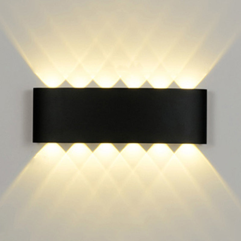 Nordic Style Iron Wall Light Modern Waterproof LED Wall Lamp for Corridor