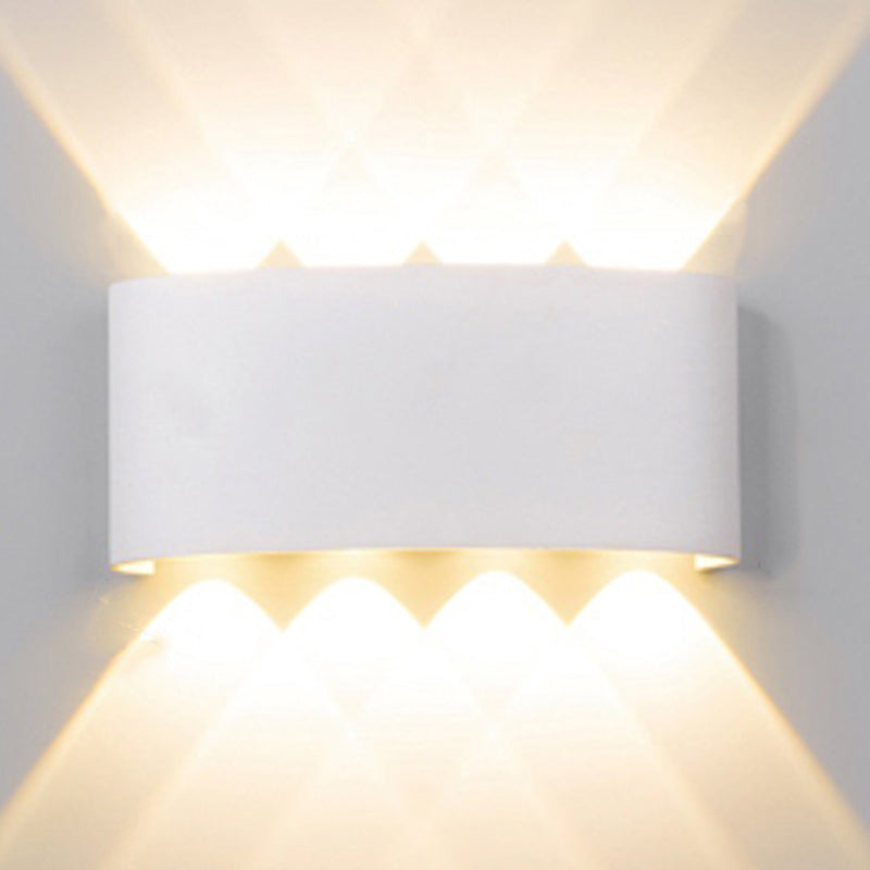 Nordic Style Iron Wall Light Modern Waterproof LED Wall Lamp for Corridor