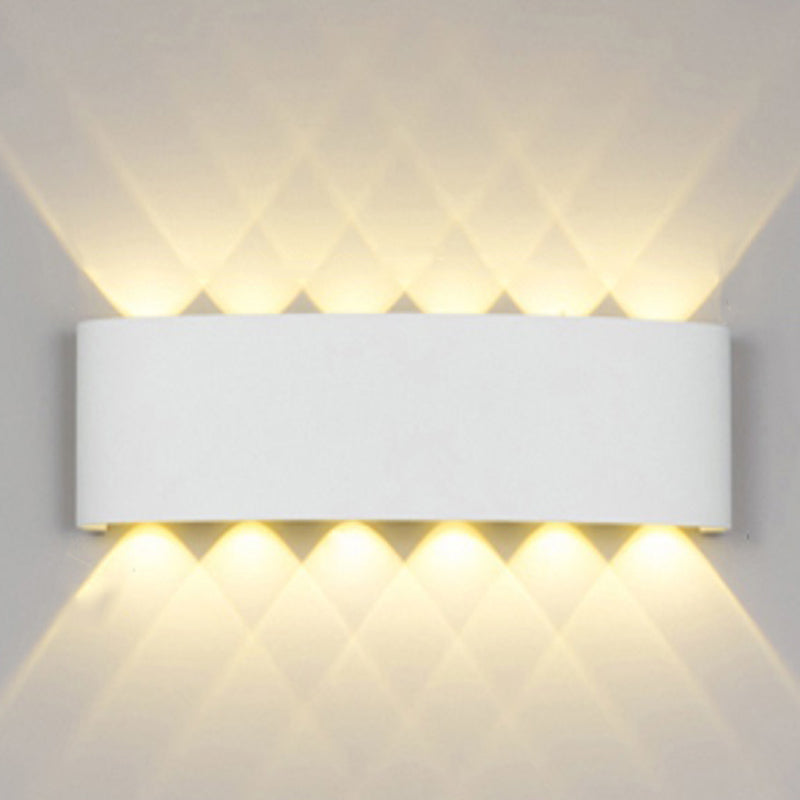 Nordic Style Iron Wall Light Modern Waterproof LED Wall Lamp for Corridor