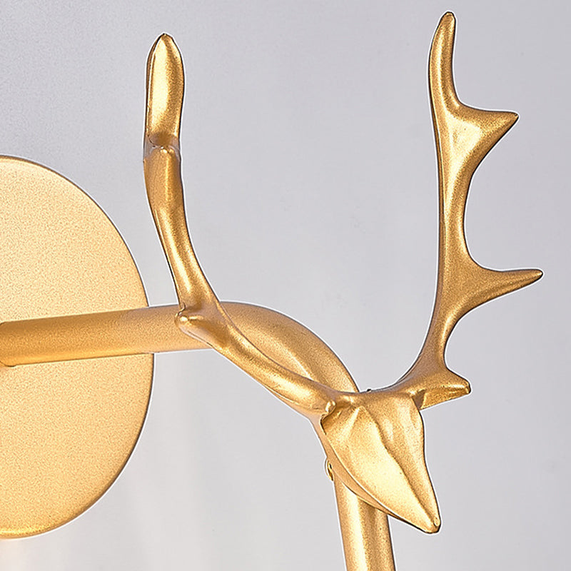 Modern Style Spherical Shape Wall Sconce Glass 1 Light Wall Lighting for Bedroom