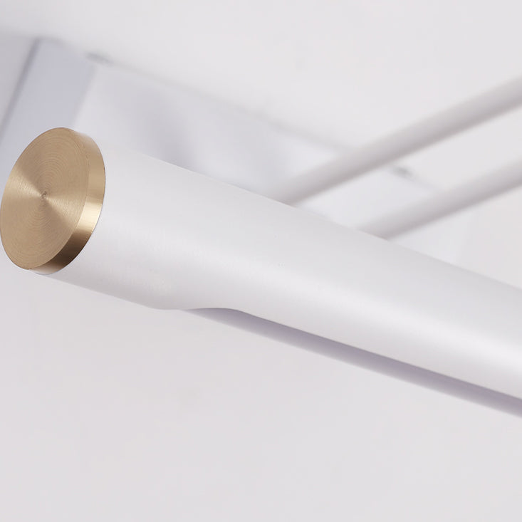 1-Light Linear Wall Sconce Modern Style Metal Sconce Lamp for Shower Room