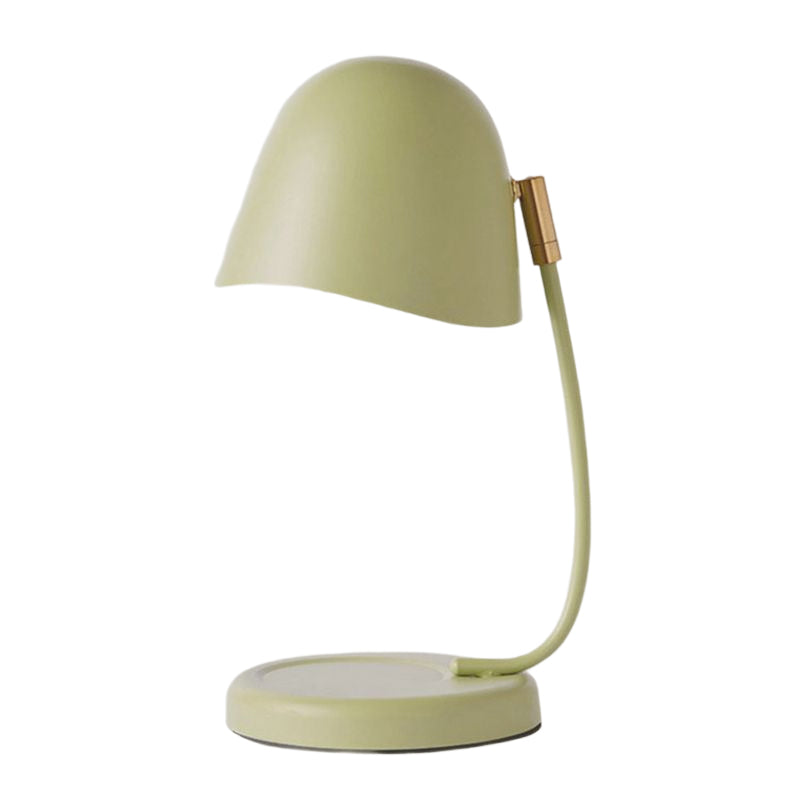 Modern Simple Table Lamp Colorful Egg Shape Table Light for Bedroom (Candle Not Included)