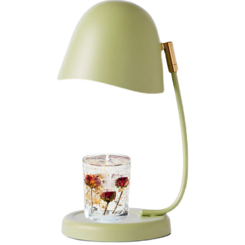 Modern Simple Table Lamp Colorful Egg Shape Table Light for Bedroom (Candle Not Included)