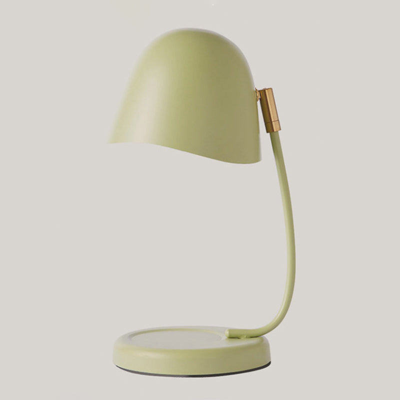 Modern Simple Table Lamp Colorful Egg Shape Table Light for Bedroom (Candle Not Included)