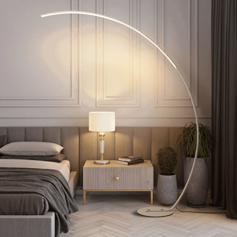 Strip Shape Floor Light 1-Light LED Floor Standing Light Fixture for Living Room