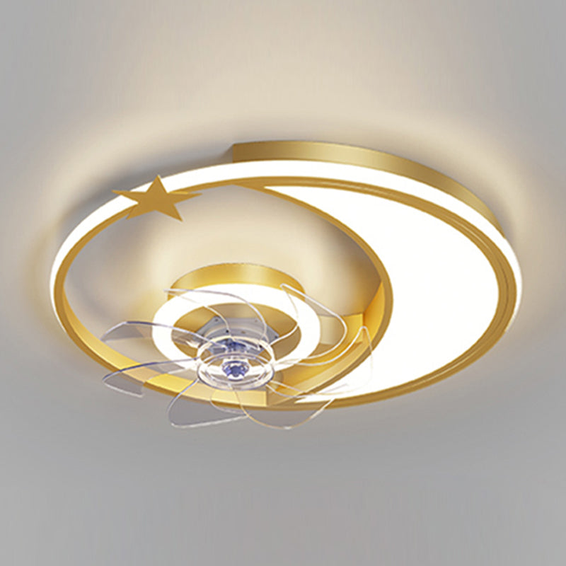 Metal Geometric Ceiling Light Modern Style Multi Lights LED Flush Light