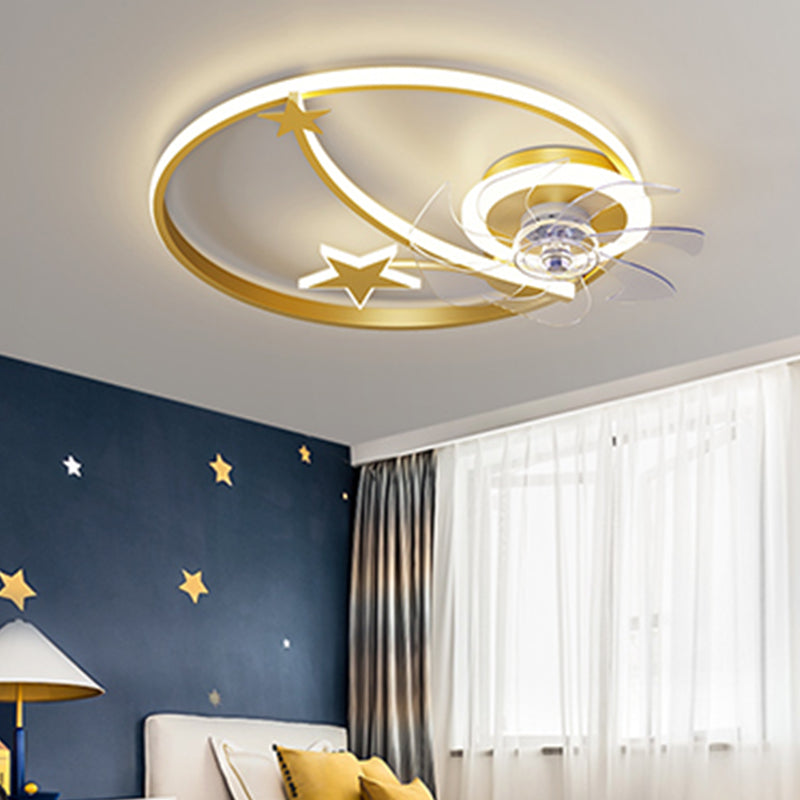 Metal Geometric Ceiling Light Modern Style Multi Lights LED Flush Light
