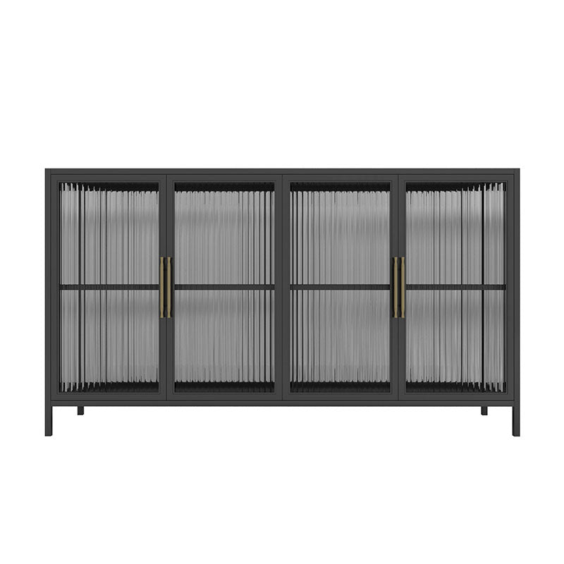 33.43"H Sideboard Modern Style Dining Server with Cabinets for Kitchen and Dining Room