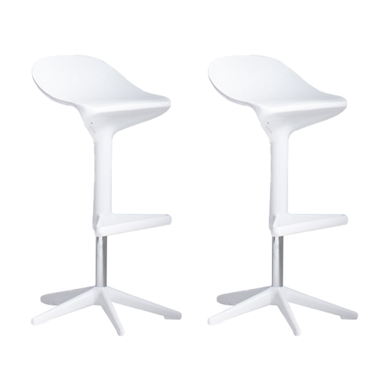 Industrial Bar-stool Adjustable Leather Counter Bar Stool with Metal Legs