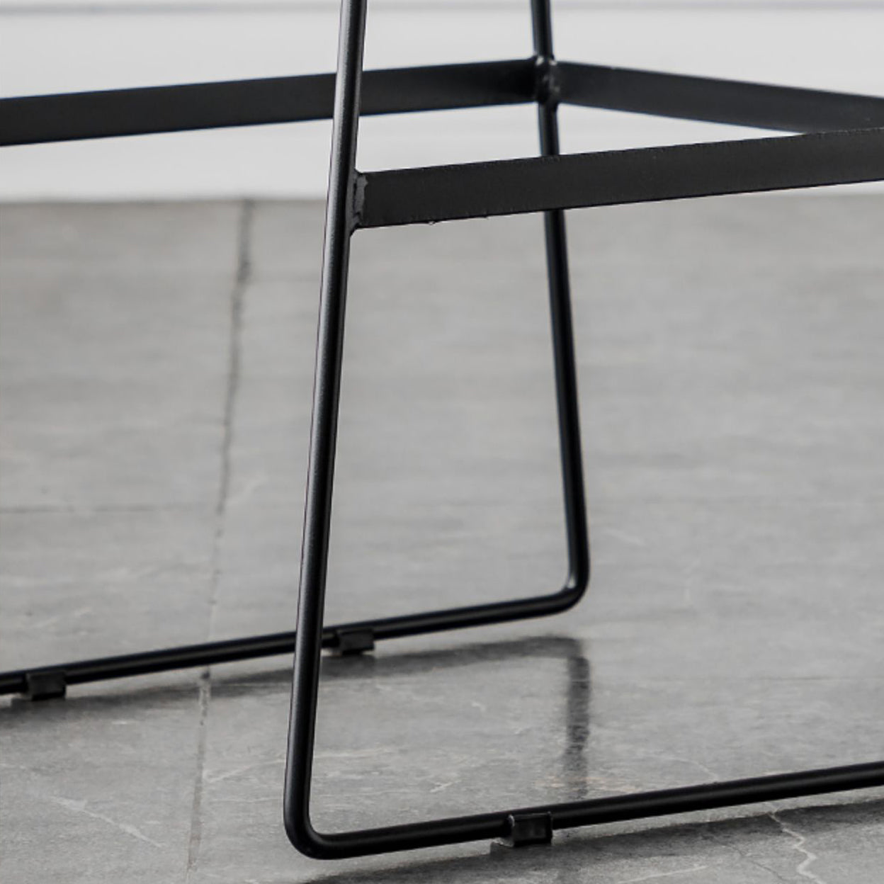 Scandinavian Low Back Home Stool Matte Finish Upholstered Bar Stools