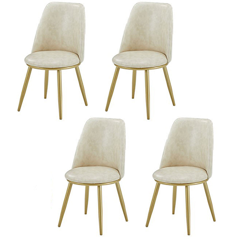 Luxury 1/4/5/7 Pieces Dining Set Sintered Stone Top Dining Table with Leather Chairs