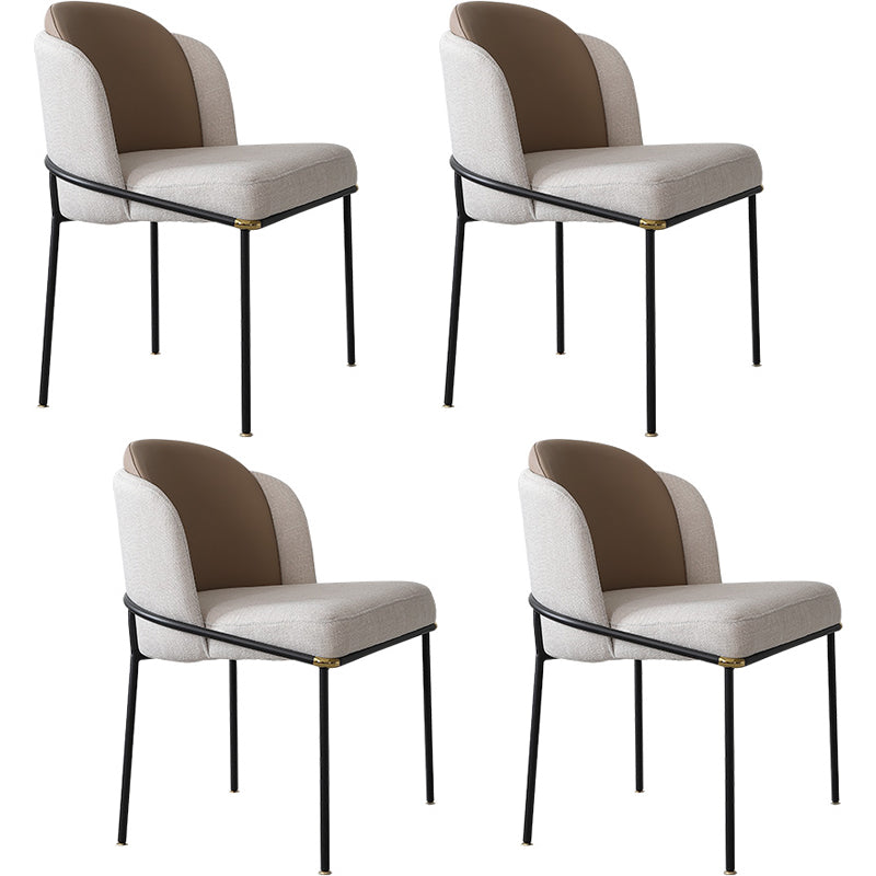 Modern Round Dining Table Set 1/3/4/5/7 Pieces Sintered Stone Dinette Set with Turntable