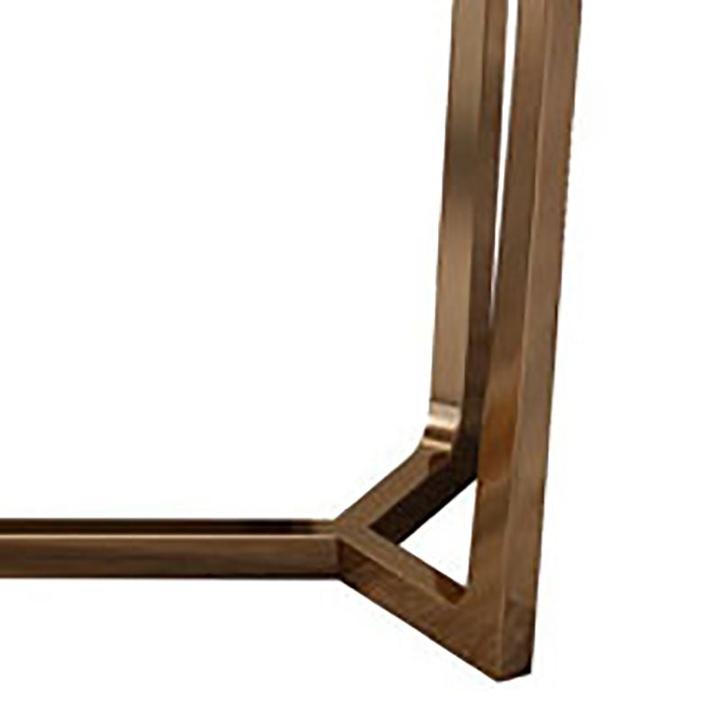 Table en pierre frittée pour restaurant Table à manger de luxe avec base à tréteaux