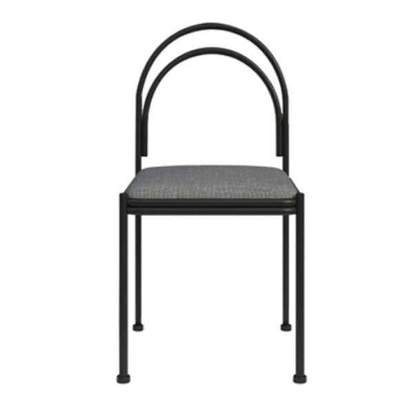 Contemporary Upholstered Armless Dining Chair Open Back Dining Chair for Home