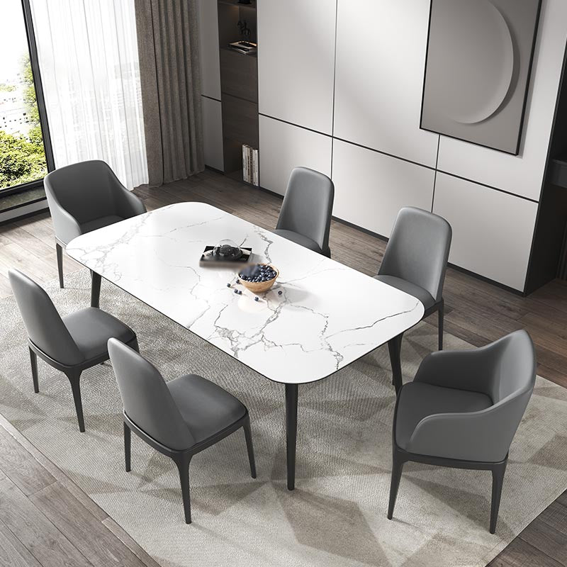 Dining Chairs Modern Style Oak Wood Side Chairs for Dining Room