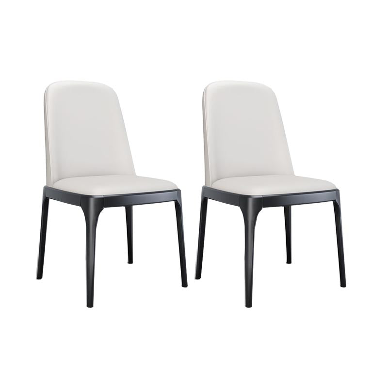 Dining Chairs Modern Style Oak Wood Side Chairs for Dining Room