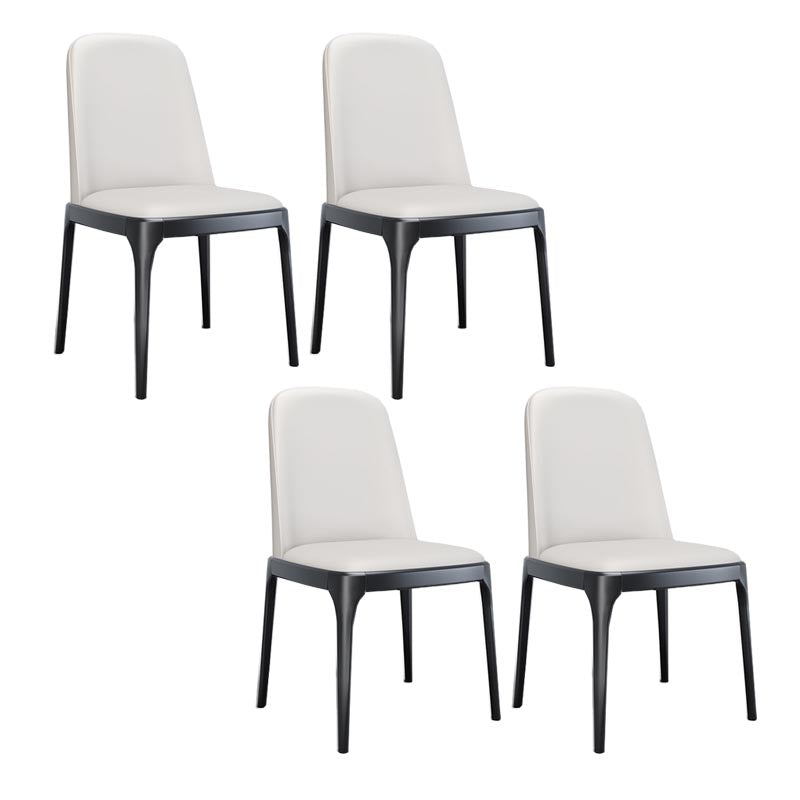 Dining Chairs Modern Style Oak Wood Side Chairs for Dining Room