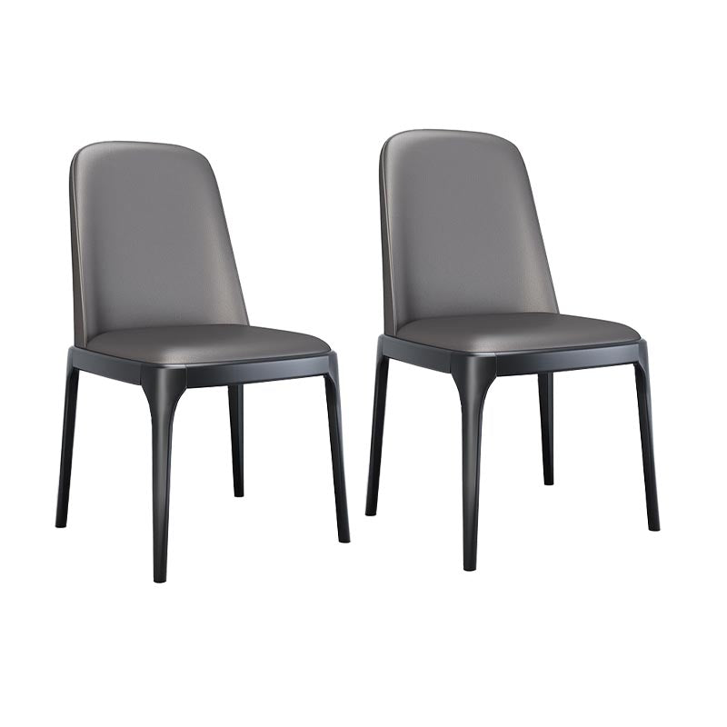 Dining Chairs Modern Style Oak Wood Side Chairs for Dining Room