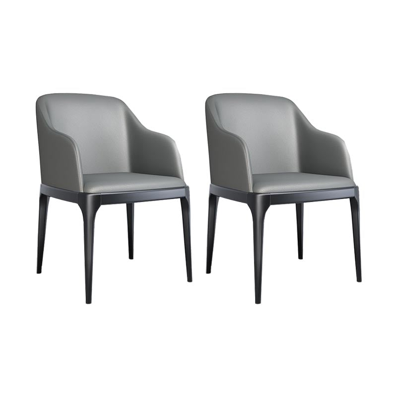 Dining Chairs Modern Style Oak Wood Side Chairs for Dining Room