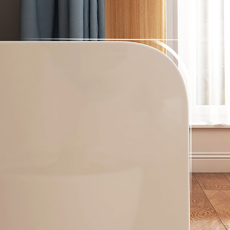 Scandinavian Vertical Bookshelf Open Etagere Manufactured Wood and Solid Wood Bookcase