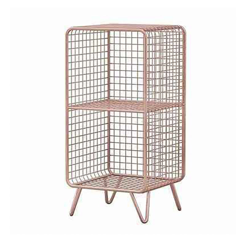 Metal Modern Standard Bookshelf Closed Back Bookcase for Home Office