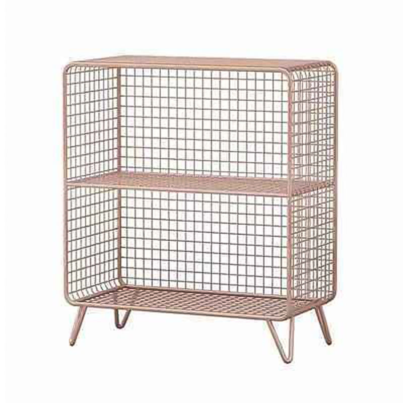 Metal Modern Standard Bookshelf Closed Back Bookcase for Home Office