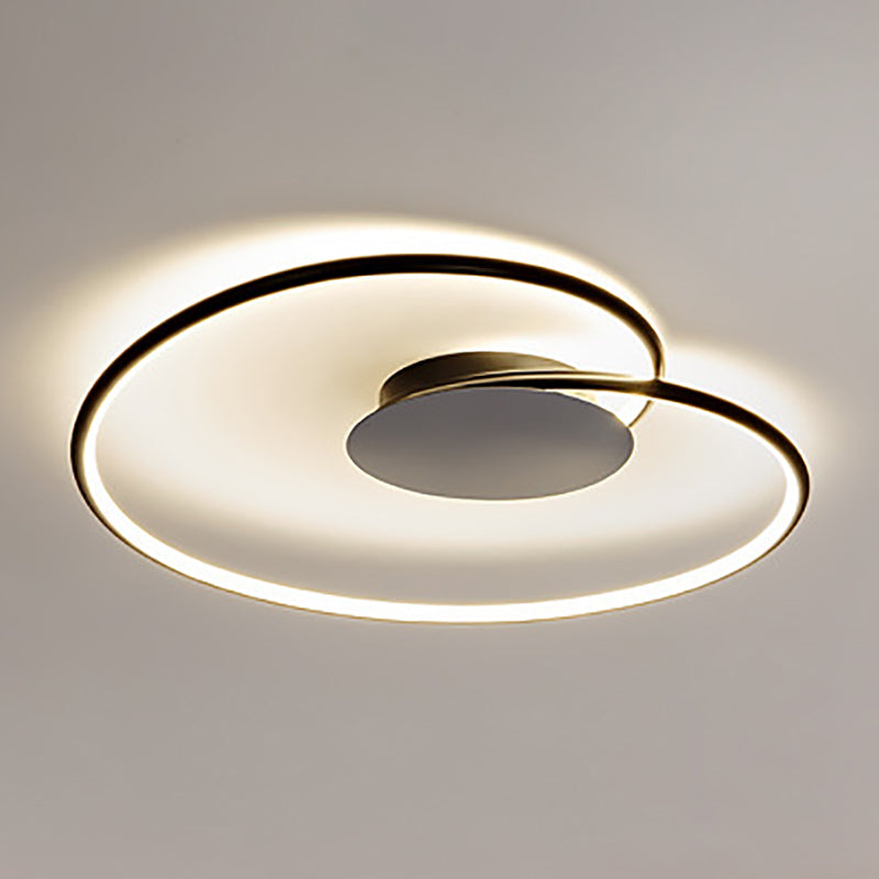 Metal Ceiling Mount Light Fixture Nordic Style LED Flush Mount Ceiling Light