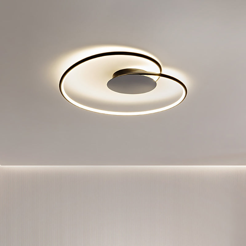 Metal Ceiling Mount Light Fixture Nordic Style LED Flush Mount Ceiling Light