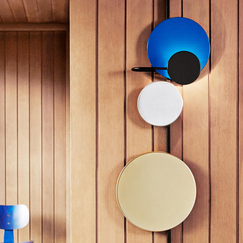 Nordic Style Metal Wall Light Colorful Geometric Wall Sconce for Bedroom