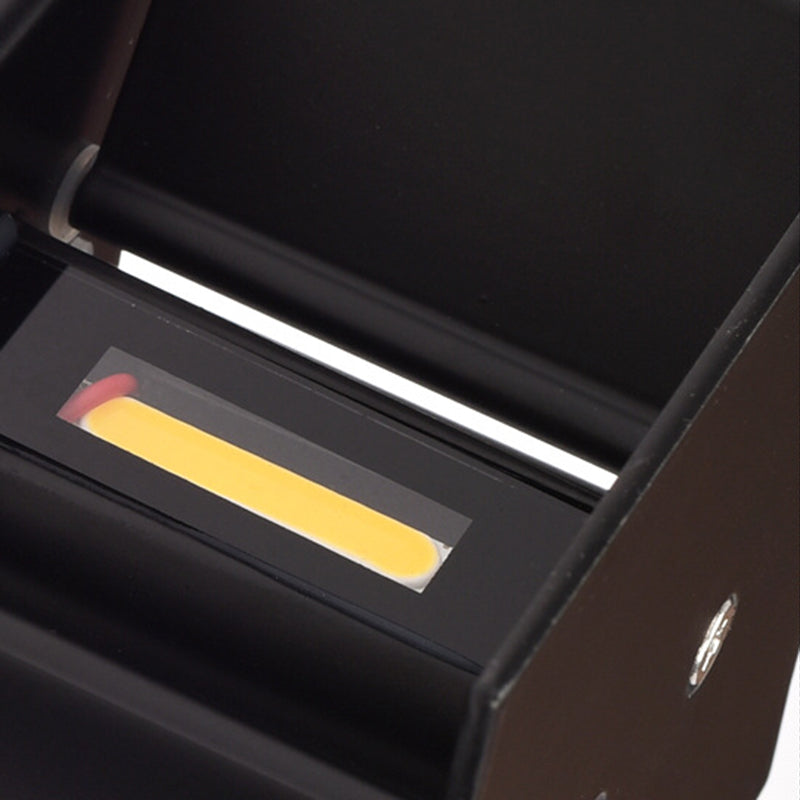 Geometry Shape Wall Lighting Modern Style Metal 2 Lights Sconce Lamp for Living Room