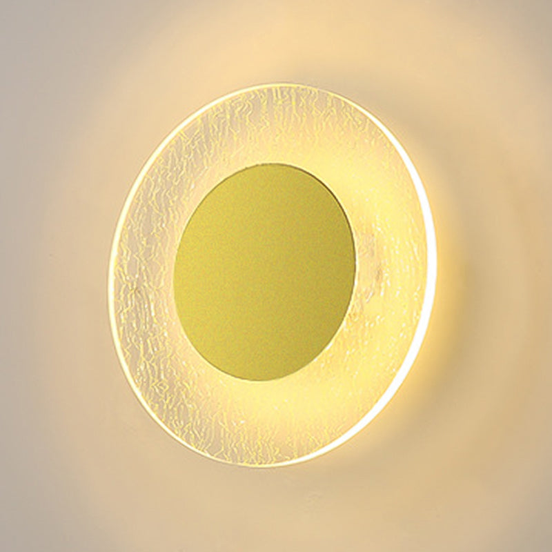 1-Light Wall Sconce Modern Style Metal Wall Lighting for Bedroom