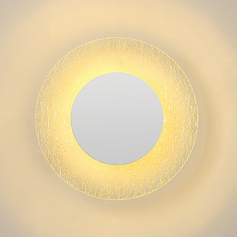 1-Light Wall Sconce Modern Style Metal Wall Lighting for Bedroom