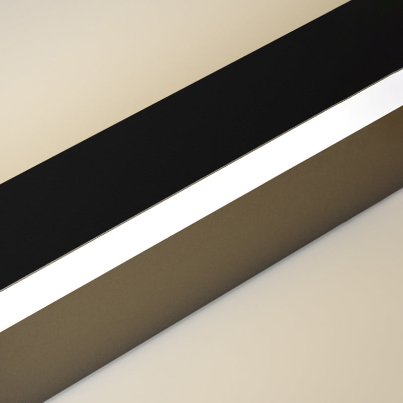 Metallic Linear Wall Light Fixture Modern Style Wall Light Sconce for Living Room