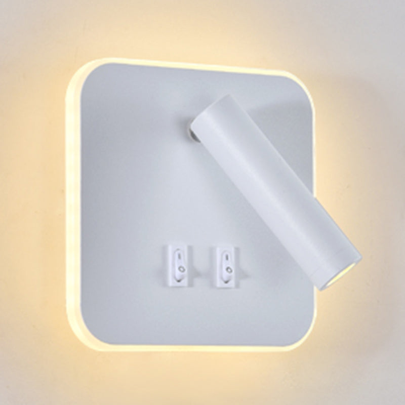 Metal Reading Wall Light Fixture Modern Style Wall Light Sconce for Bedroom