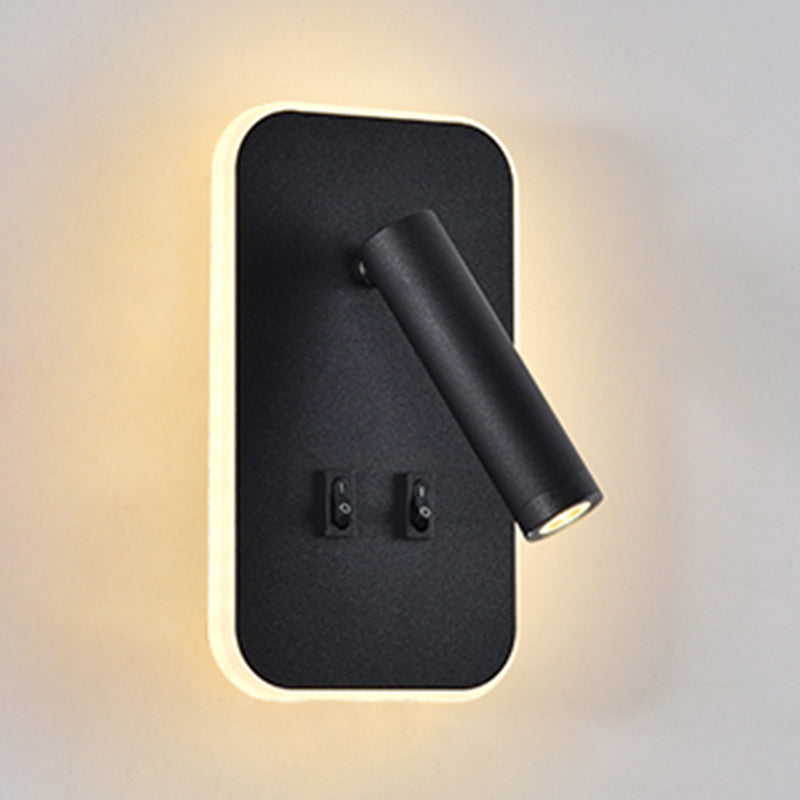Metal Reading Wall Light Fixture Modern Style Wall Light Sconce for Bedroom
